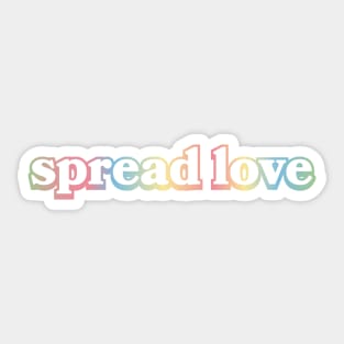 Spread Love Sticker